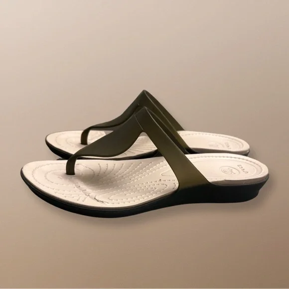 CROCS Shoes Womens Crocs Rio Thong Sandal Size 5 Poshmark